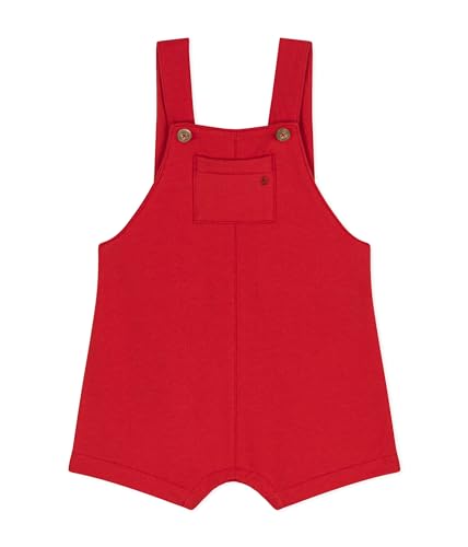 Petit Bateau Baby Jungen A0A17 Kurze Latzhose, Aurora, 6 Monate von Petit Bateau