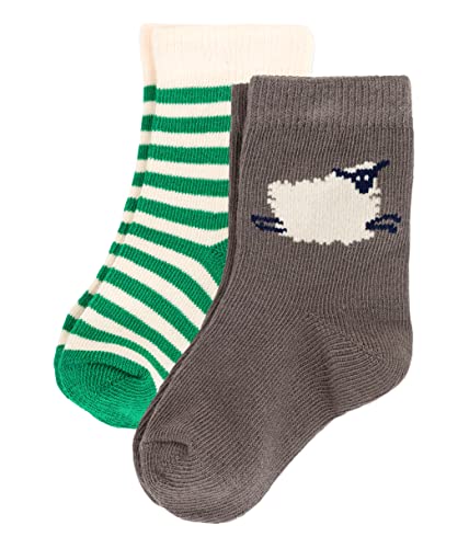 Petit Bateau Baby JungenSocken (2er Pack) , Variante 1, 15-18 von Petit Bateau