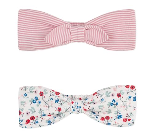 Petit Bateau Baby Mädchen A0CEH Stirnband, Variante 1, 6-12 Monate (2er Pack) von Petit Bateau
