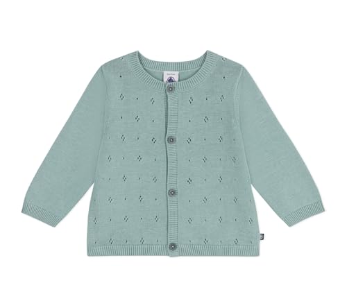 Petit Bateau Baby Mädchen A0CEP Strickjacke, Grün, 12 Monate Petit Bateau Baby Mädchen A0CEP Strickjacke, Grün, 12 Monate von Petit Bateau
