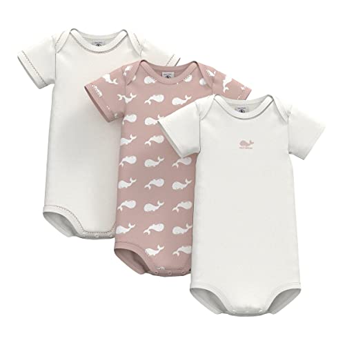 Petit Bateau Baby Mädchen Kurzarm-Body mit Streifen, Variante 1, 24 Monate von Petit Bateau