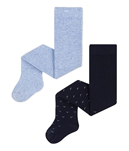 Petit Bateau Baby MädchenStrumpfhose (2er Pack) , Variante 2, 15-18 von Petit Bateau