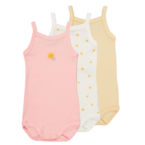 Petit Bateau Baby MädchenTrägerbody (3er Pack) , Variante 1, 18 Monate von Petit Bateau