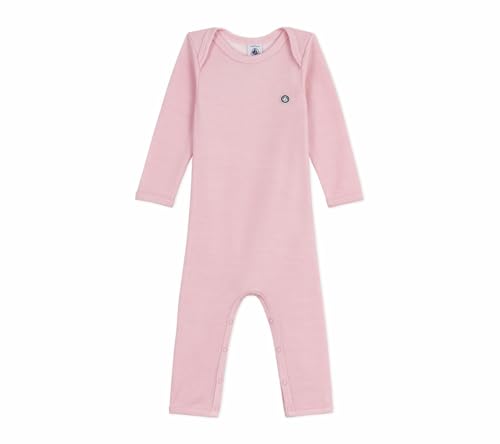 Petit Bateau Body jambes longues bébé en laine et coton von Petit Bateau