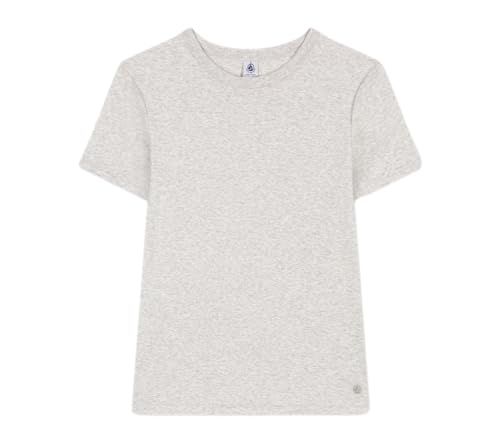 Petit Bateau Damen A0A18 Kurzärmeliges T-Shirt, Grau, XL von Petit Bateau