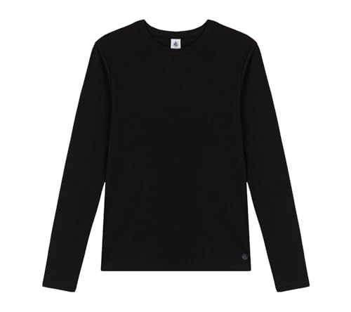 Petit Bateau Damen A0AKG T-Shirt, Schwarz (Neu), XXL von Petit Bateau