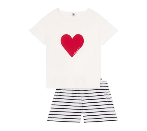 Petit Bateau Damen A0CJU Pyjacourt, Weiß/Blau, M Petit Bateau Damen A0CJU Pyjacourt, Weiß/Blau, M von Petit Bateau