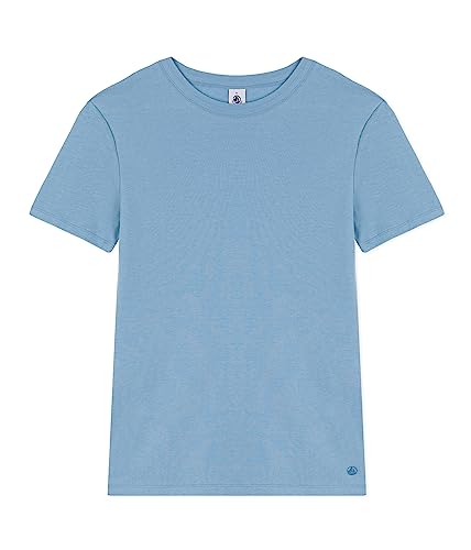 Petit Bateau Damen Kurzärmeliges T-shirt, Blau Azul, XXS von Petit Bateau