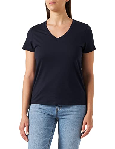 Petit Bateau Damen Kurzärmeliges T-shirt, Blau Smoking, XXS von Petit Bateau