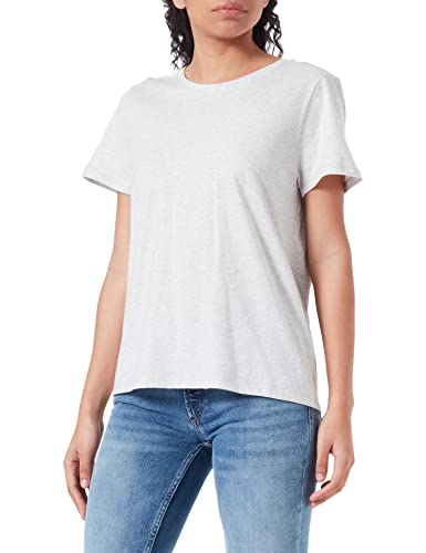 Petit Bateau Damen Kurzärmeliges T-shirt, Grau Beluga Chine, S von Petit Bateau