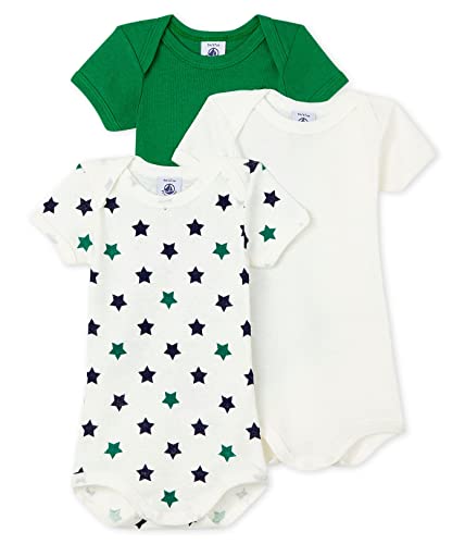 Petit Bateau Jungen 5448100 Strampelanzug, Mehrfarbig (Variante 1 Zga), 18-24 Monate (Herstellergröße: 24Monate) von Petit Bateau