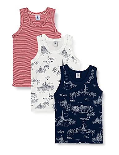 Petit Bateau Jungen 5939300 Cami Shirt, Multicolor, 6 ANS von Petit Bateau