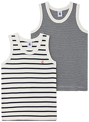 Petit Bateau JungenMuskelshirt (2er Pack) , Variante 1, 10 Jahre von Petit Bateau