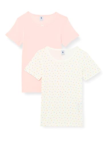 Petit Bateau MädchenKurzarm-T-Shirt (2er Pack) , Variante 1, 6 Jahre von Petit Bateau