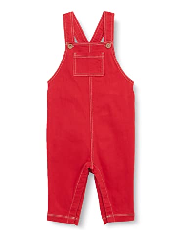 Petit Bateau Baby Jungen Lange Overalls, Rot Stop, 24 Monate von Petit Bateau