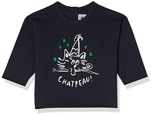 Petit Bateau Baby Jungen Langarm-T-Shirt, Blau Smoking, 3 Jahre von Petit Bateau