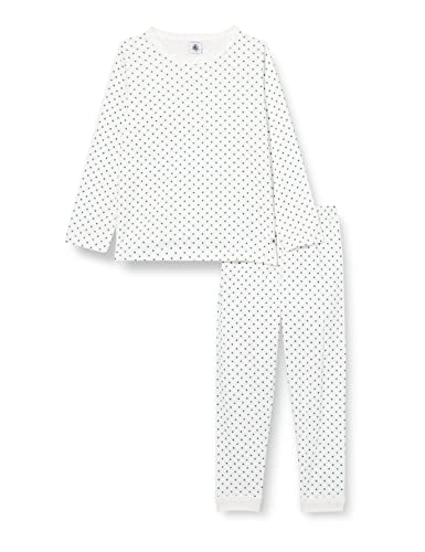 Petit Bateau Jungen A05XG Pyjamaset, Marshmallow/Matcha + Marshmallow/Crepuscule, 2 ans von Petit Bateau