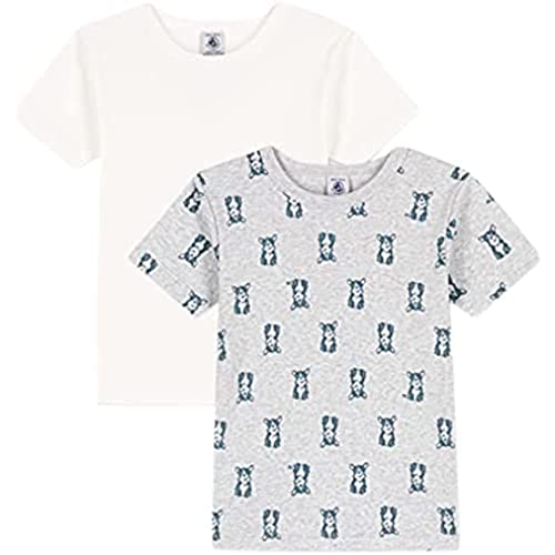 Petit Bateau JungenKurzarm-T-Shirt (2er Pack) , Variante 1, 4 Jahre von Petit Bateau