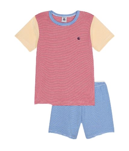 Petit Bateau Jungen A09UA Pyjacurt, Corrida/Multico, 10 Jahre von Petit Bateau