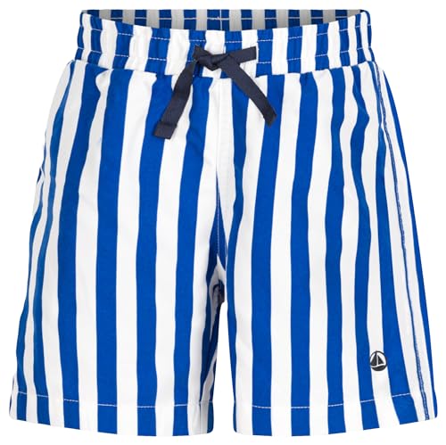 Petit Bateau Jungen A09NS Badehose, Marshmallow/Surf, 10 Jahre von Petit Bateau