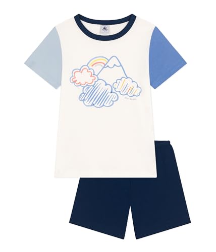 Petit Bateau Jungen A09QF Pyjacurt, Incognito/Multico, 10 Jahre von Petit Bateau