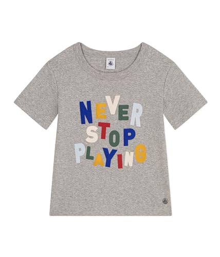 Petit Bateau Jungen A0A2G T-Shirt, Chaton Chine, 5 Jahre von Petit Bateau