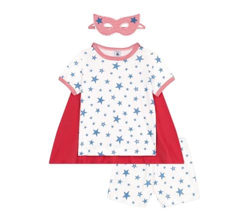 Petit Bateau Jungen A0CLM Pyjacourt, Weiß/Mehrfarbig, 3 Jahre von Petit Bateau