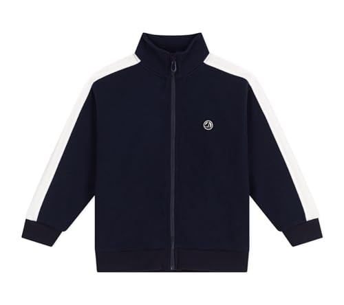 Petit Bateau Jungen A0CO4 Reißverschluss-Sweatshirt, Blau, 10 Jahre Petit Bateau Jungen A0CO4 Reißverschluss-Sweatshirt, Blau, 10 Jahre von Petit Bateau