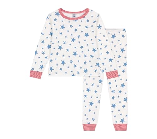 Petit Bateau Jungen A0CUH Schlafstrampler, Weiß/Blau, 10 Jahre Petit Bateau Jungen A0CUH Schlafstrampler, Weiß/Blau, 10 Jahre von Petit Bateau