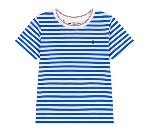 Petit Bateau Jungen A0CYW Kurzärmeliges T-Shirt, Porzellan/Marshmallow, 10 Jahre Petit Bateau Jungen A0CYW Kurzärmeliges T-Shirt, Porzellan/Marshmallow, 10 Jahre von Petit Bateau