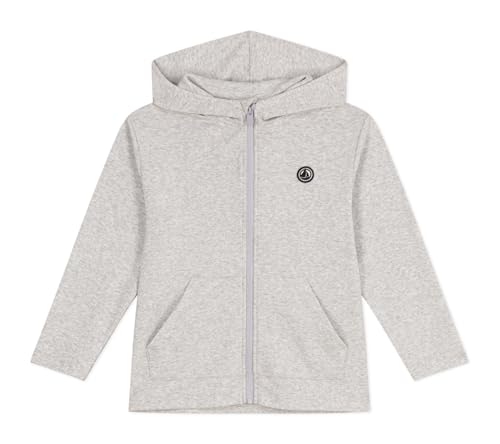 Petit Bateau Jungen A0D2F Kapuzenpulli, Grau, 10 Jahre von Petit Bateau