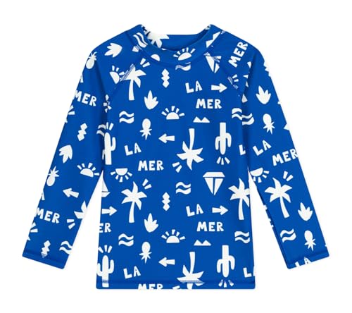 Petit Bateau Jungen A0D4C Anti-UV-Langarm-T-Shirt, Porzellan/Marshmallow, 8 Jahre Petit Bateau Jungen A0D4C Anti-UV-Langarm-T-Shirt, Porzellan/Marshmallow, 8 Jahre von Petit Bateau