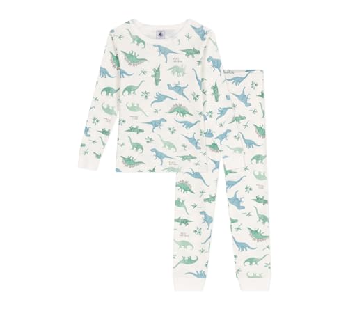 Petit Bateau Jungen A0D6W Schlafstrampler, Weiß/Mehrfarbig, 5 Jahre Petit Bateau Jungen A0D6W Schlafstrampler, Weiß/Mehrfarbig, 5 Jahre von Petit Bateau