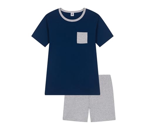 Petit Bateau Jungen A0D9C Pyjacourt, Inkognito/Rauch, 18 Jahre von Petit Bateau