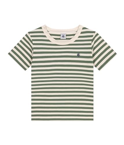 Petit Bateau Jungen A0a1d T-Shirt, Kroko/Lawine, 10 Jahre von Petit Bateau