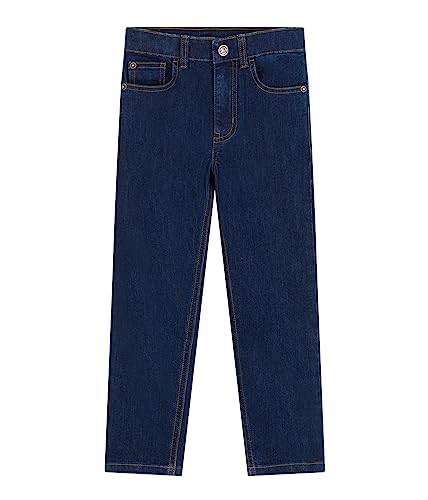 Petit Bateau Jungen Hose, Blau Denim Brut, 6 Jahre von Petit Bateau