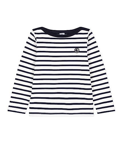 Petit Bateau Jungen Matrose, Weiss Marshmallow / Blau Smoking, 12 Jahre von Petit Bateau