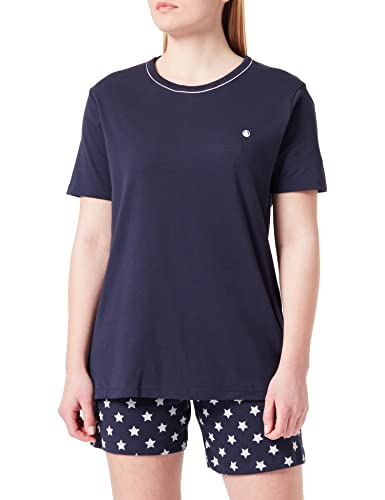 Petit Bateau Jungen Pyjacourt, Blau Smoking / Weiss Marshmallow, 18 Jahre von Petit Bateau