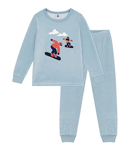 Petit Bateau Jungen Pyjama, Blau Enneige, 4 Jahre Petit Bateau Jungen Pyjama, Blau Enneige, 4 Jahre von Petit Bateau