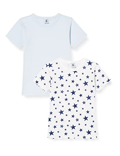 Petit Bateau JungenKurzarm-T-Shirt (2er Pack) , Variante 1, 6 Jahre von Petit Bateau