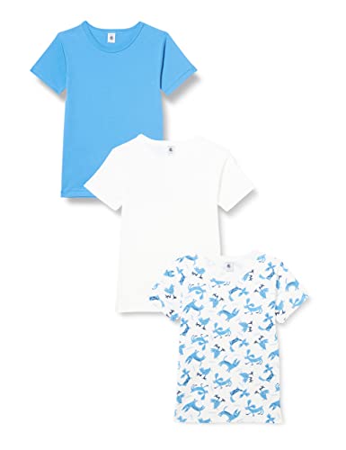 Petit Bateau JungenKurzarm-T-Shirt (3er Pack) , Variante 1, 6 Jahre von Petit Bateau