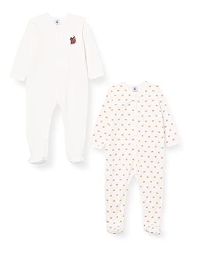 Petit Bateau Unisex BabyPyjama zum Schlafen gut (2er Pack) , Variante 1, 12 Monate von Petit Bateau