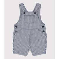 Petit Bateau Kurz-Latzhose Blau Medieval von Petit Bateau