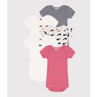 Petit Bateau Kurzarmbody 5er Pack Wal von Petit Bateau