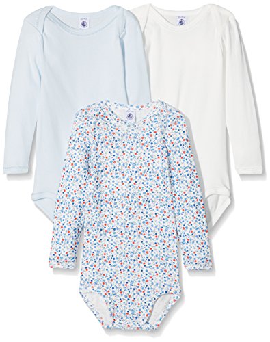 Petit Bateau Lot 3P Body ML 3M von Petit Bateau