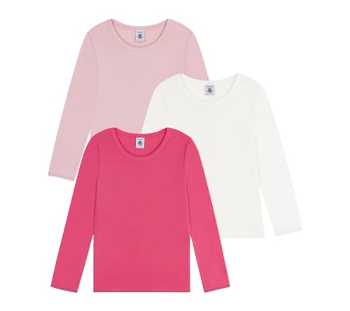 Petit Bateau Mädchen 3 Ts Ml un Unterwäsche Tag, Variante 1, 12 Jahre von Petit Bateau