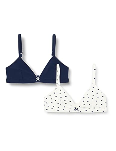 Petit Bateau MädchenBH (2er Pack) , Variante 1, 80A von Petit Bateau