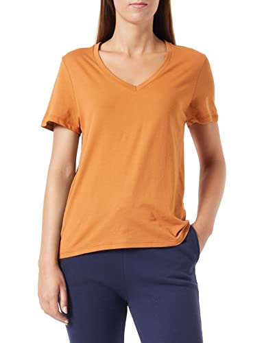 Petit Bateau Damen Kurzärmeliges T-shirt, Braun Ecureuil, S von Petit Bateau