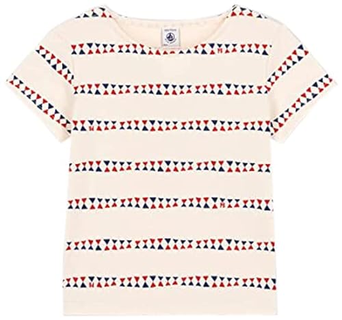 Petit Bateau Mädchen A05fb T-Shirt, Avalanche/Multico, 10 Jahre von Petit Bateau