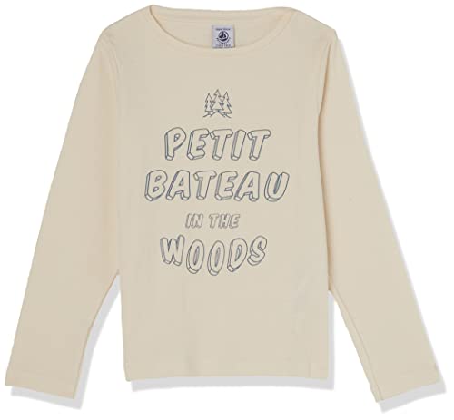 Petit Bateau Mädchen A05fm T-Shirt, Avalanche/Rover/Multico, 10 Jahre von Petit Bateau